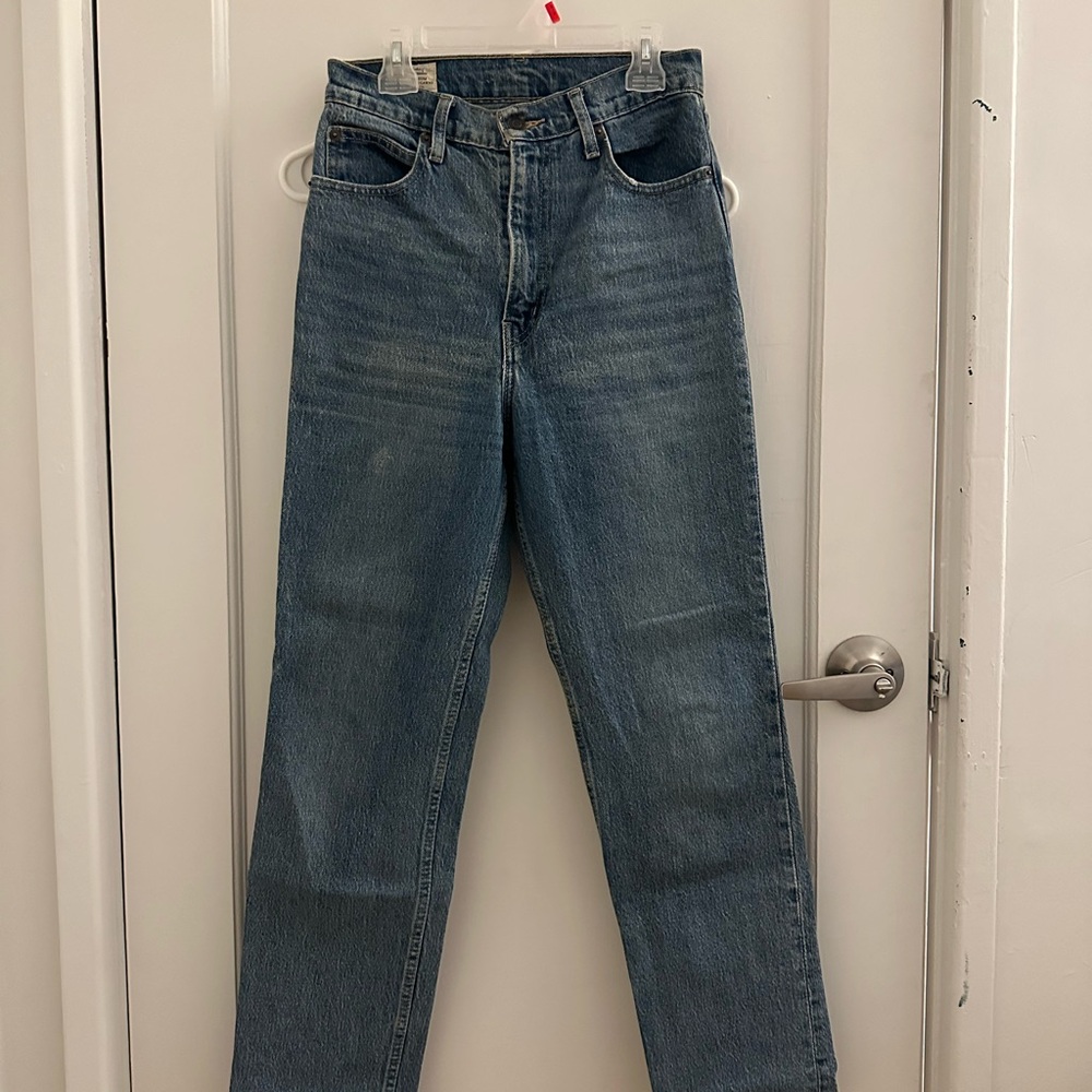 Levi's Blue 70s Straight Leg Women's Jeans